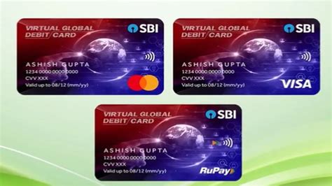 sbi virtual debit card